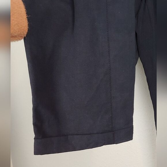 Elie Tahari Tencel Linen Blend Slacks Pants Trousers Sz 0 (runs large) Gray - Picture 5 of 9